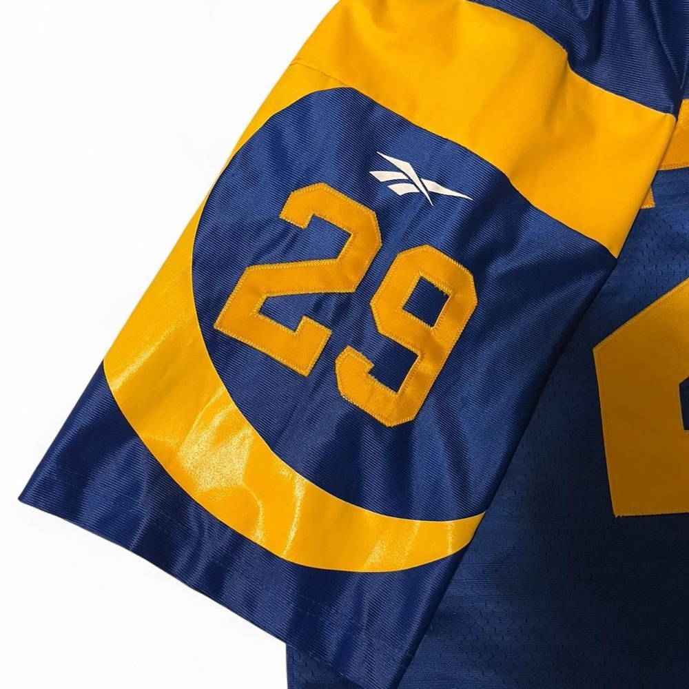 Reebok Blue Throwback NFL Jersey XL - Picture 4 of 6